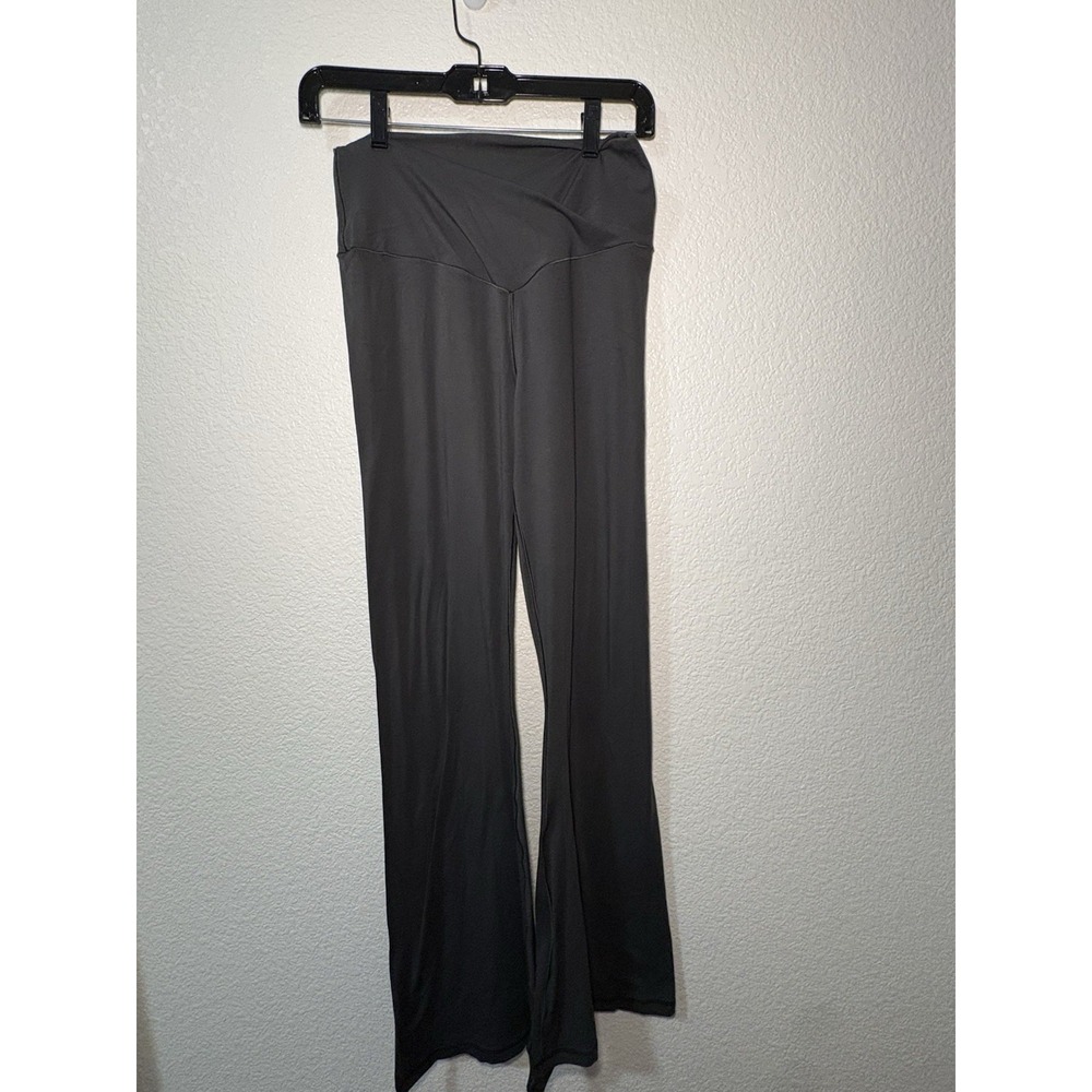Aerie OFFLINE Real Me Women's Regular High Rise Flare Yoga Leggings Gray M